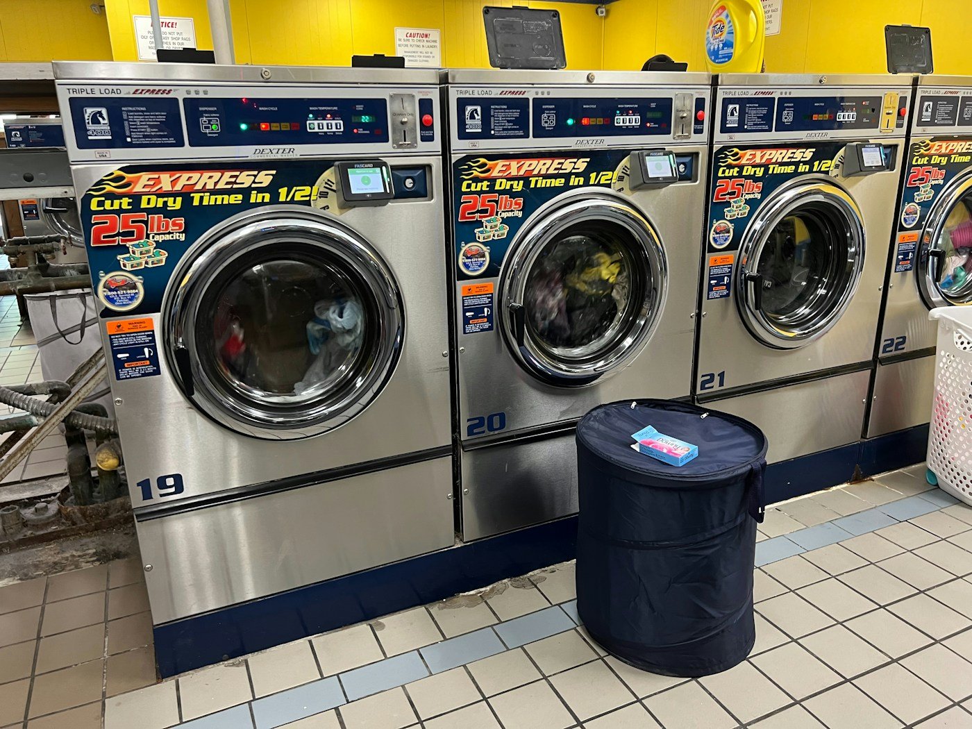 Commercial washing machines